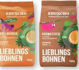 Scheck-in-Center Eduscho Lieblingsbohnen Angebot