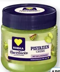 Scheck-in-Center Edeka Herzstücke Pistaziencreme Angebot