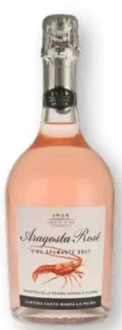 Scheck-in-Center Aragosta Rosé Vino Spumante Brut Angebot