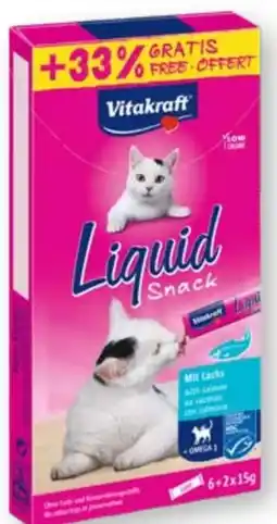 Scheck-in-Center Vitakraft Cat Liquid-Snack Angebot