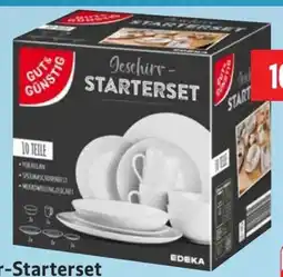 Scheck-in-Center Gut & Günstig Geschirr-Starterset Angebot