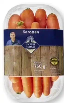 Scheck-in-Center Unsere Heimat Möhren Angebot