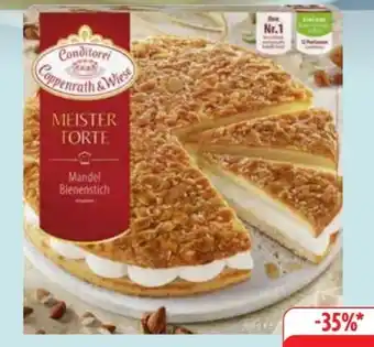 Edeka Coppenrath & Wiese Meistertorte Mandel-Bienenstich Angebot