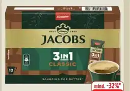 Edeka Jacobs Classic 3-in-1 Sticks Angebot