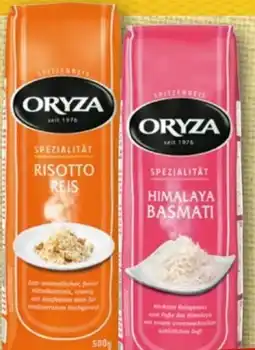 nahkauf Oryza Reisspezialitäten Angebot