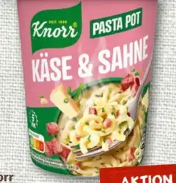 nahkauf Knorr Pasta Snack Pot Käse & Sahne Angebot