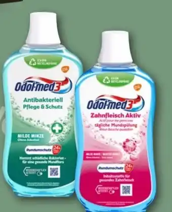 REWE Center Odol-Med 3 Mundspülung Antibakteriell Angebot