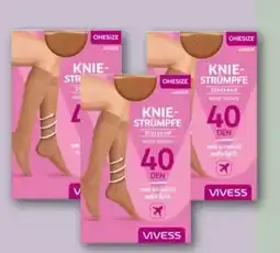 REWE Center Vivess Damen Kniestrümpfe Stützend Angebot