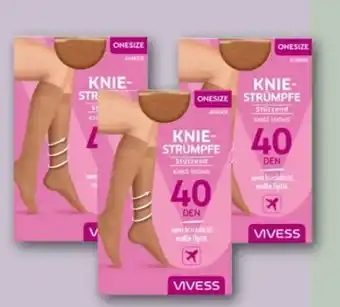 REWE Center Vivess Damen Kniestrümpfe Stützend Angebot