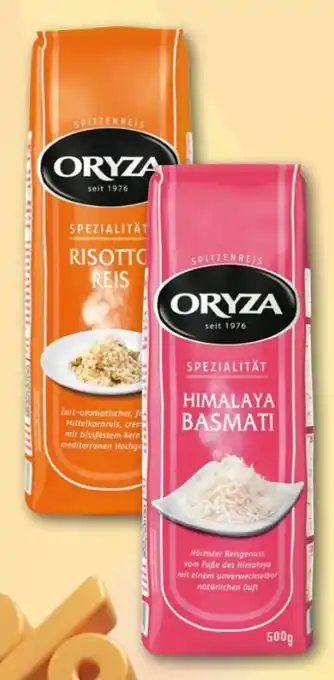 REWE Center Oryza Reisspezialität Himalaya Basmati Angebot