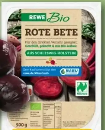 REWE Center Rewe Bio Gekochte Rote Bete Angebot