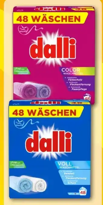 REWE Center Dalli Waschmittel Angebot