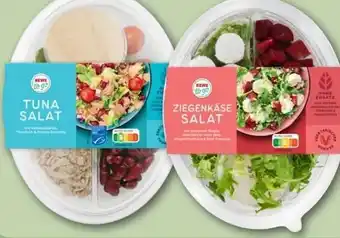 REWE Center Rewe to go Salat Ziegenkäse Angebot