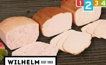 REWE Center Metzgerei Wilhelm Brandenburg Bayerischer Leberkäse-Aufschnitt Angebot