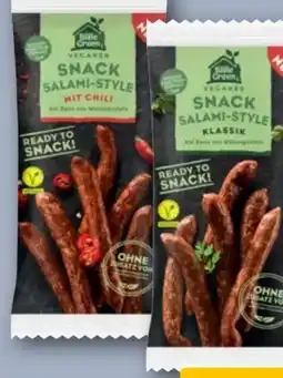 REWE Center Billie Green Veganer Snack Salami-Style Angebot