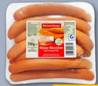 REWE Center Meisterklasse Wiener Würstchen Angebot