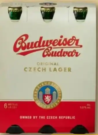 REWE Center Budweiser Budvar (CZ) Premium Lager Angebot