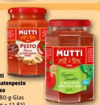 REWE Center Mutti Tomatenpesto Rosso Angebot
