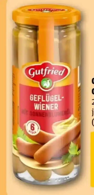 REWE Center Gutfried Geflügel-Wiener Angebot
