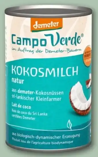 REWE Center Campo Verde Bio Kokosmilch Angebot