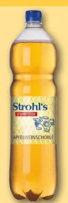 REWE Center Strohl's G`Spritzter Apfelweinschorle Angebot