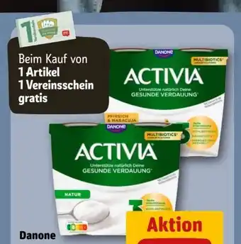 REWE Center Danone Activia Joghurt Natur Angebot
