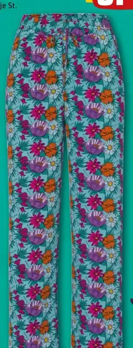 REWE Center Damen Wide-Leg Hose Frida Kahlo Angebot