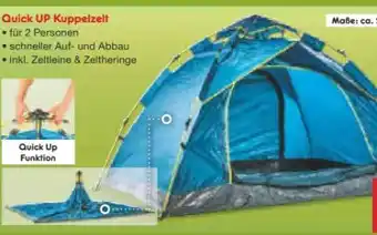 Netto Marken-Discount Quick UP Kuppelzelt Angebot