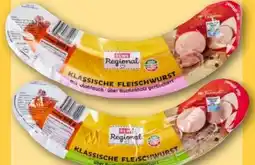 REWE Rewe Regional Klassische Fleischwurst Angebot