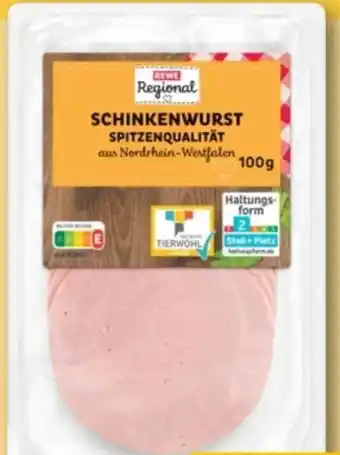 REWE Rewe Regional Schinkenwurst Angebot