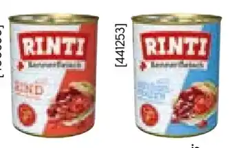 BayWa Rinti Hundefutter Kennerfleisch Angebot