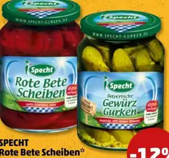 PENNY Specht Schmankerl Rote Bete Scheiben Angebot