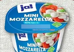 nahkauf ja! Mini Mozzarella Angebot