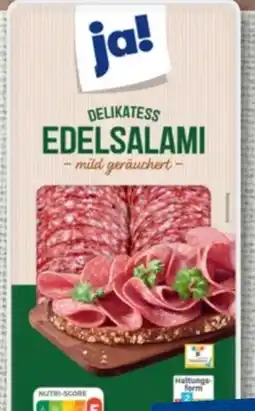 nahkauf ja! Edelsalami Angebot