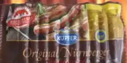 E-Center Kupfer Original Nürnberger Rostbratwurst Angebot