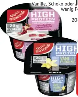Edeka Gut & Günstig High Protein Vanilla Pudding Angebot