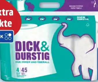 Edeka Kleenex Dick & Durstig Küchentücher Angebot