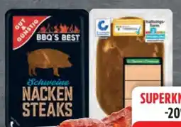 Edeka Gut Bartenhof Schweine Nackensteaks Angebot