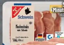 Edeka Gut & Günstig Schweine-Minutensteak Angebot