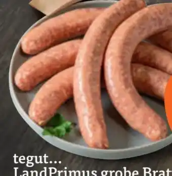 tegut tegut... LandPrimus grobe Bratwurst Angebot