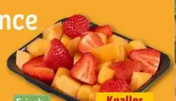 REWE Center Rewe Cantaloupe-Melone und Erdbeeren Angebot