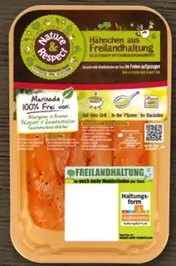 REWE Center Nature & Respect Freiland-Hähnchen-Innenfilets Angebot