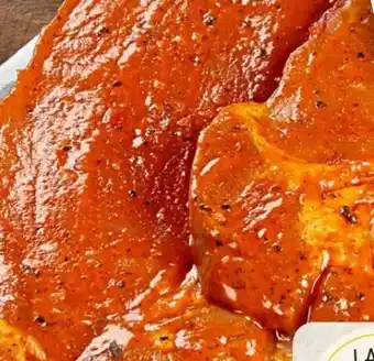 REWE Center Metzgerei Landbauern Strohschwein Mariniert Hüftsteaks Angebot