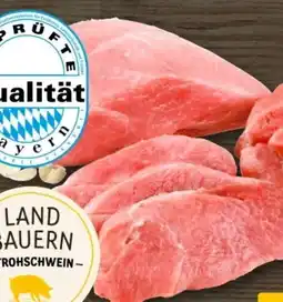 REWE Center Metzgerei Landbauern Strohschwein-Schnitzel Angebot