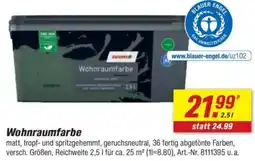 toom Baumarkt Wohnraumfarbe Angebot