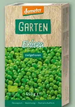 REWE Center Garten Bio Erbsen Angebot