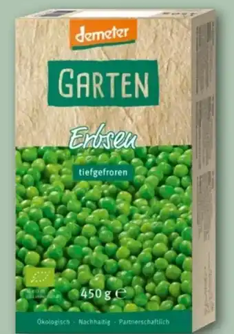 REWE Center Garten Bio Erbsen Angebot