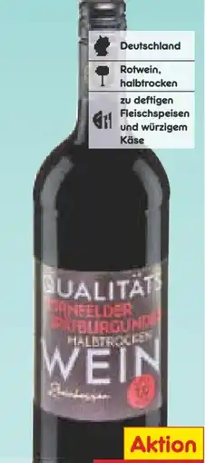 Netto Marken-Discount Dornfelder Spätburgunder Rheinhessen Angebot