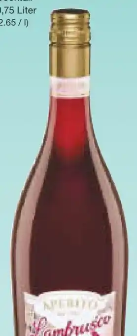 Netto Marken-Discount Aperito Lambrusco Spritz Angebot