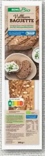 nahkauf Rewe Bio Vollkorn-Baguette Angebot